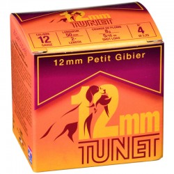 25 MUNITIONS PETIT GIBIER TUNET PLOMB 6