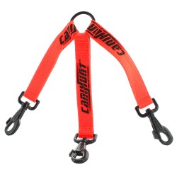 CANIHUNT ACCOUPLE HUNTER 3 CHIENS SANGLE PLATE