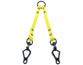 CANIHUNT ACCOUPLE HUNTER 2 CHIENS SANGLE PLATE