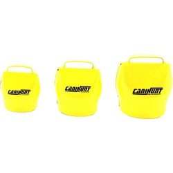 CANIHUNT CLOCHE ALP H7CM JAUNE PASSANT COLLIER DE 28MM