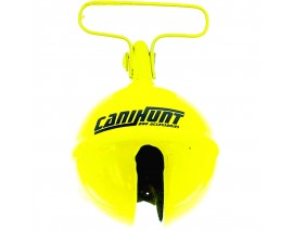 CANIHUNT CLOCHE ALP H7CM JAUNE PASSANT COLLIER DE 28MM