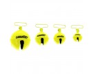 CANIHUNT CLOCHE ALP H7CM JAUNE PASSANT COLLIER DE 28MM