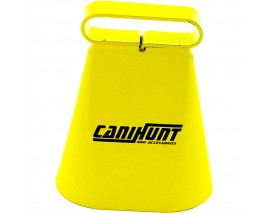CANIHUNT CLOCHE ALP H7CM JAUNE PASSANT COLLIER DE 28MM