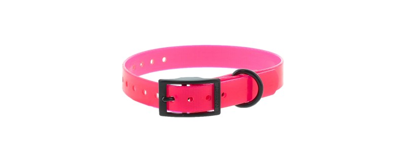 CANIHUNT COLLIER X-TREME POLYURETHANE 25MM 65CM ROUGE