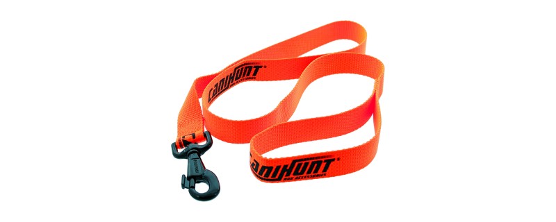 CANIHUNT LAISSE ALP SIMPLE CORDE RONDE 150CM POLYESTHER 10MM JAUNE