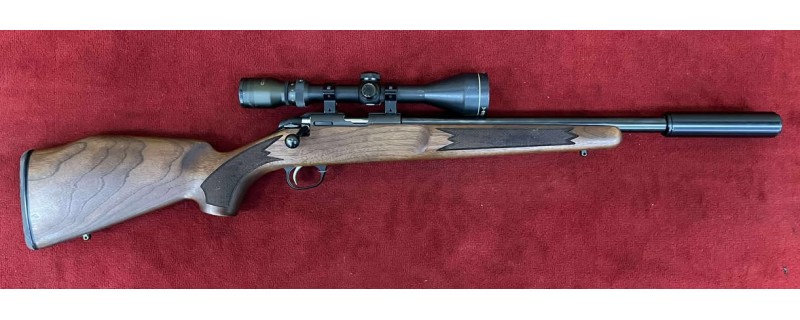 OCCASION - CZ 452 AMERICAN CAL17HMR + LUNETTE + SILENCIEUX