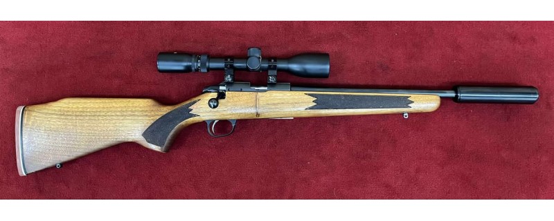 OCCASION - SAKO P94S VARMINT 22LR + LUNETTE + SILENCIEUX