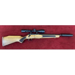 OCCASION - SAKO P94S VARMINT 22LR + LUNETTE + SILENCIEUX