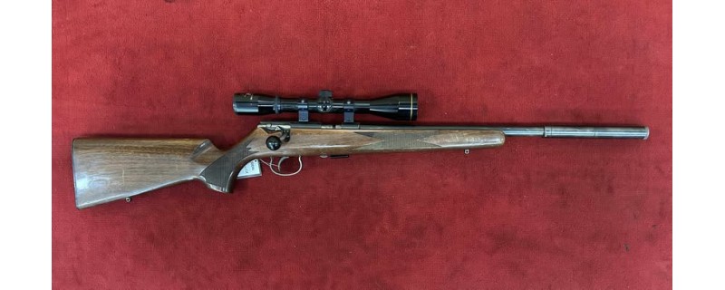 OCCASION - ANSCHUTZ 1417 CAL.22 LR + LUNETTE + SILENCIEUX
