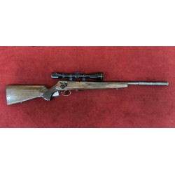 OCCASION - ANSCHUTZ 1417 CAL.22 LR + LUNETTE + SILENCIEUX
