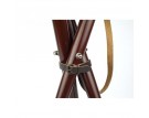 SIEGE TREPIED BOIS ET CUIR 70CM