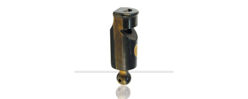 SIFFLET CORNE DE BUFFLE 1 TON 5.3CM