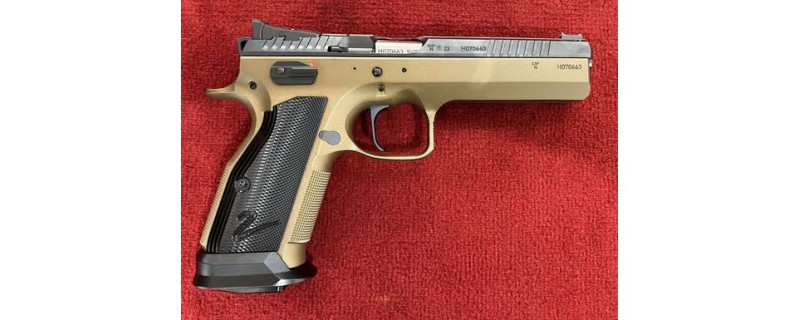 OCCASION - B - PISTOLET CZ TACTICAL SPORT 2 CAL 9X19