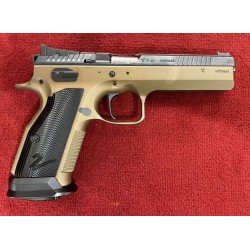 DESTOCKAGE - PISTOLET CZ TACTICAL SPORT 2 DEEP BRONZE CAL 9X19