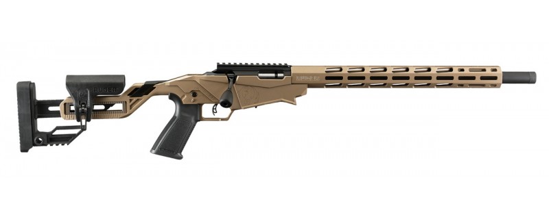 RUGER PRECISION RIMFIRE 22LR CANON 46CM FILETEE FINITION BRONZE