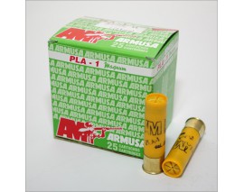 25 CARTOUCHES ARMUSA PLA1 34G CALIBRE 20/76 PLOMB  7 1/2