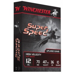 10 CARTOUCHES WINCHESTER SUPER SPEED GENERATION 2 CAL 12 PLOMB 6