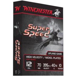 10 CARTOUCHES WINCHESTER SUPER SPEED GENERATION 2 CAL 12 PLOMB 6NI