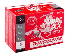 10 CARTOUCHES WINCHESTER SUPER XX 57G CALIBRE 10 PLOMB 5