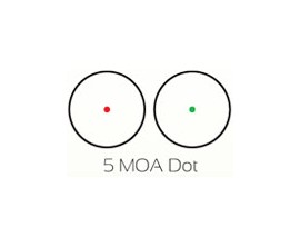 POINT ROUGE DUAL COLOR OPEN RED DOT