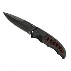 COUTEAU G10 NOIR/ROUGE