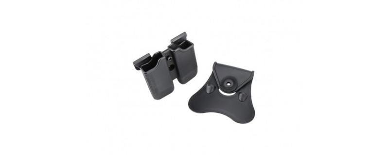 HOLSTER A CLIP ROTATIF DROITIER POUR TAURUS MILLENNIUM