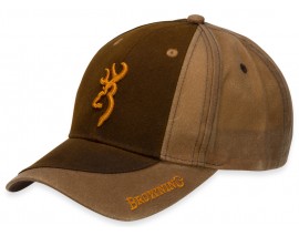 CASQUETTE TWO TONE DARK BROWN