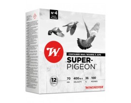 100 CARTOUCHES SUPER PIGEON 36G CAL12 PLOMB 4