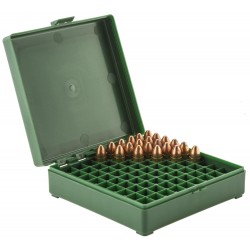 BOITE DE RANGEMENT 100 MUNITIONS CAL 9X19