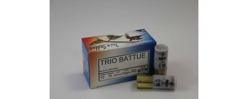 TRIO BATTUE 6/7/8