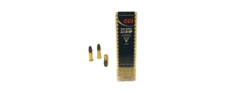 22LR CCI SUBSONIC 40G HP